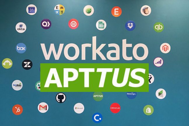 Workato.Apttus.logos