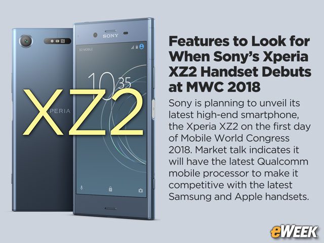 Features to Look for When Sony’s Xperia XZ2 Handset Debuts at MWC 2018