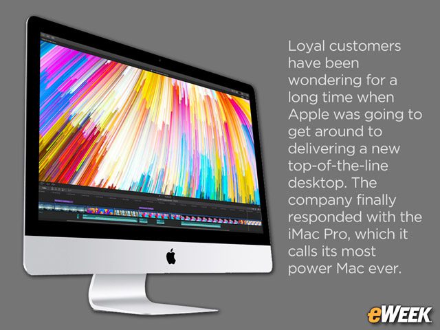 Apple iMac Pro Responds to Customer Demands for a Powerful New Desktop