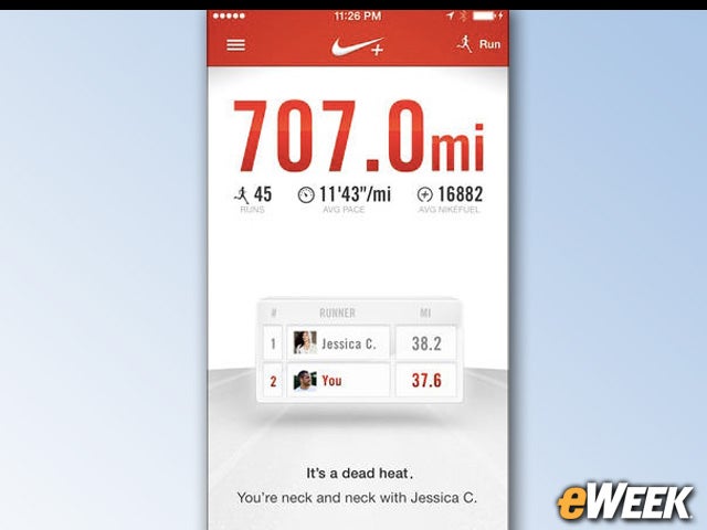 Nike+ Running Keeps You on (the) Track (Free)