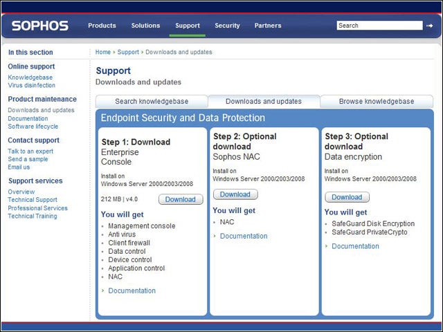 LABS GALLERY: Sophos Endpoint Security and Data Protection 9 Is Easy to