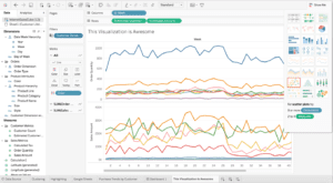 data visualization software dashboard screenshot